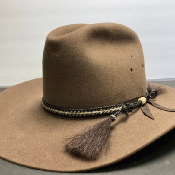 Vintage Akubra Cattleman Fur Felt Hat men - Picture 1 of 4